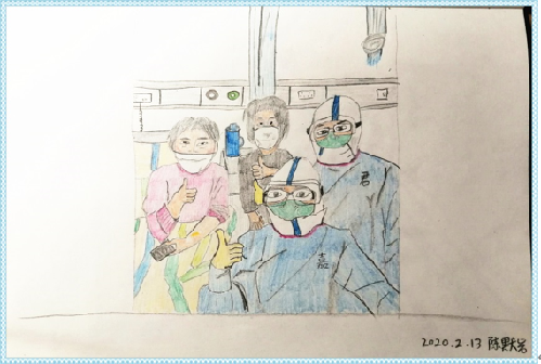 【漫畫】這位護士的手繪“援漢日歷”火了！