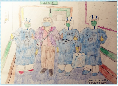 【漫畫】這位護士的手繪“援漢日歷”火了！