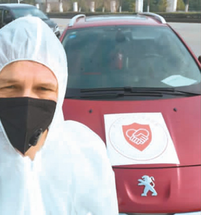 患難見真情！武漢的“法國(guó)女婿”當(dāng)上了志愿者