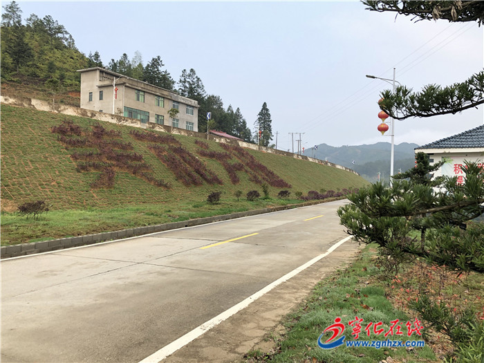 寧化方田鄉(xiāng)：道路綠化增新顏