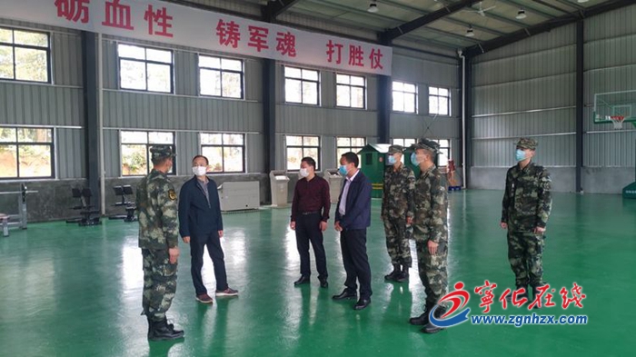 市退役軍人事務局調研組來寧化調研雙擁創模工作
