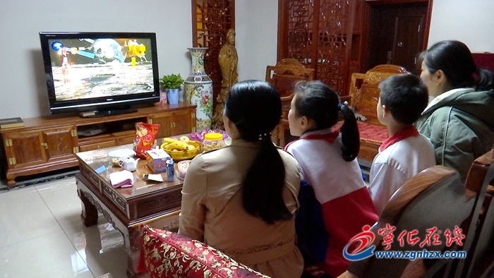 寧化：學生線上收看“中國航天日”啟動儀式