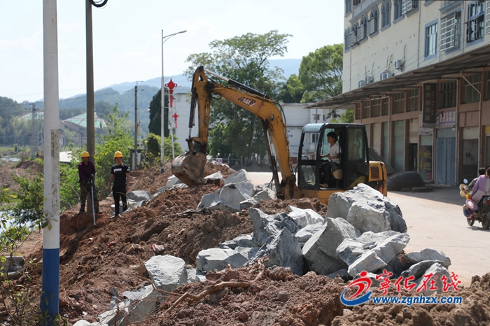 寧化水茜鎮水茜溪安全生態水系建設進展順利