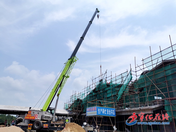 【工業(yè)基地?活力新城】寧化：項(xiàng)目工地建設(shè)忙