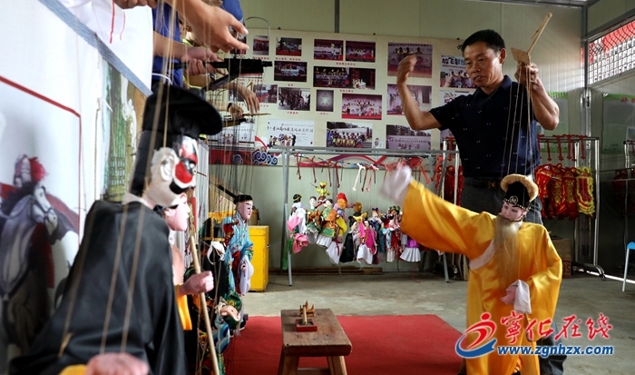 寧化：傳承客家提線木偶戲