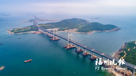 平潭海峽公鐵兩用大橋再傳捷報(bào)