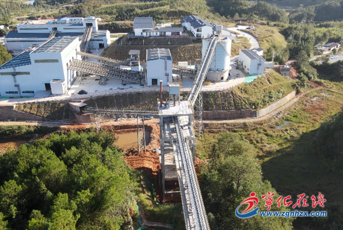 寧化日昌升機(jī)制砂項目全線試車運(yùn)行順利
