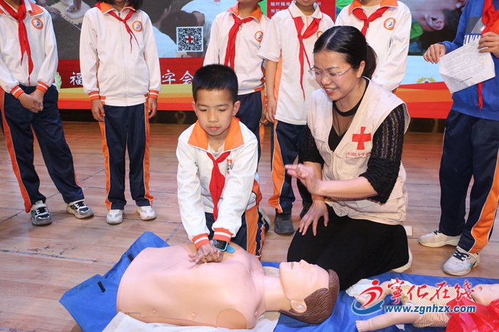 寧化：應急救護技能培訓進校園