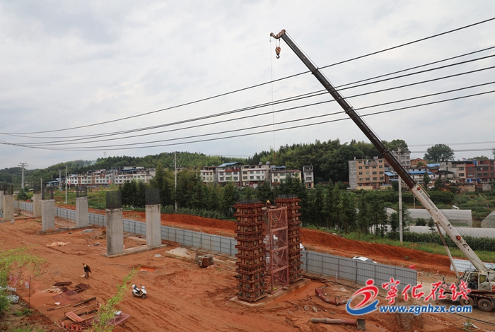 寧化加快推進高架橋梁項目建設