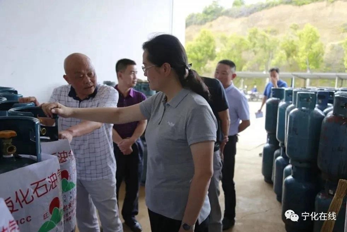 寧化縣領(lǐng)導開展安全生產(chǎn)檢查
