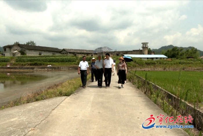 中國科學院院士謝聯輝來寧化考察