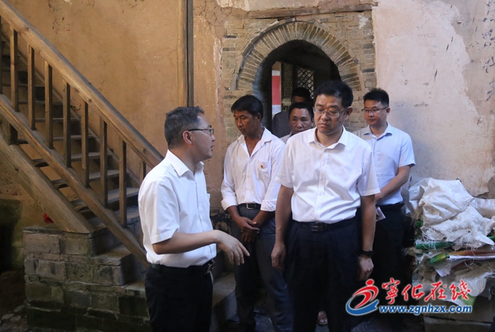 寧化縣領導到鄉(xiāng)鎮(zhèn)調(diào)研