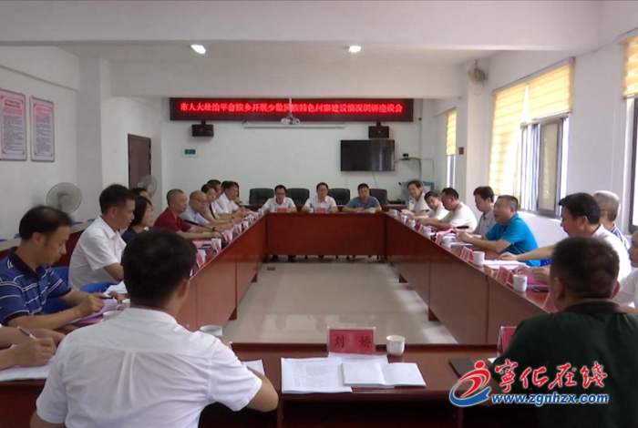 市人大常委會調研組來寧化調研