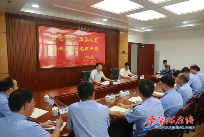 寧化縣領(lǐng)導(dǎo)到部門調(diào)研