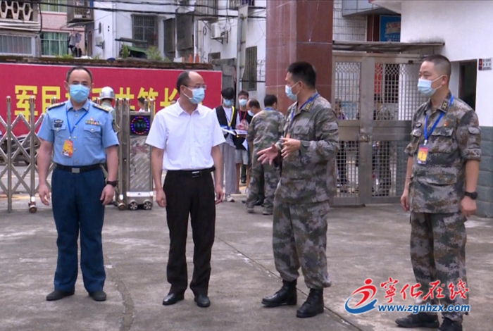 寧化縣領(lǐng)導(dǎo)檢查指導(dǎo)征兵體檢工作