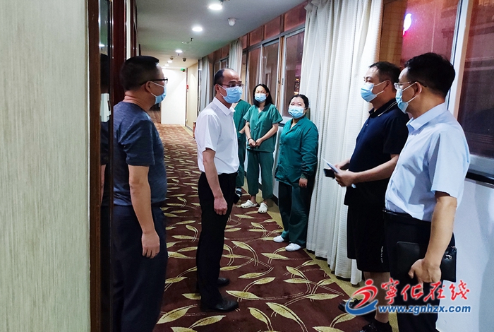 寧化縣領(lǐng)導(dǎo)督導(dǎo)檢查疫情防控工作