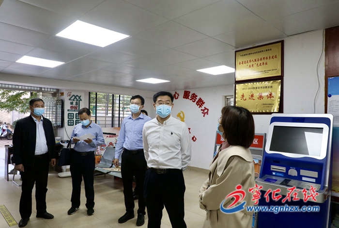 寧化縣領導調研督導疫情防控工作