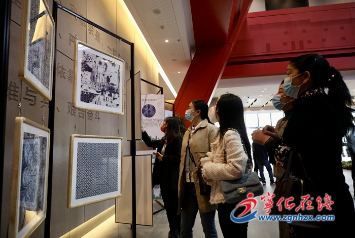 2022年“風雅嘉定，情牽閩中”“春雨工程”文化創意展在寧化舉行