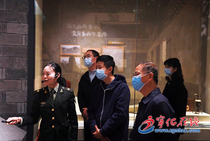 安徽省六安市委宣傳部考察團來寧考察調研紅色文化