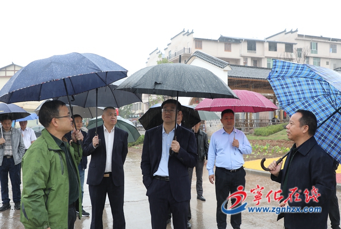 寧化縣領導開展“百日攻堅大會戰”重點項目調研