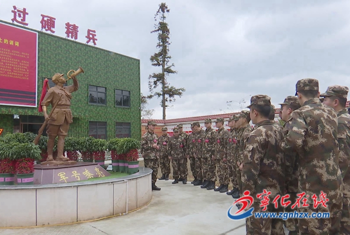 武警三明支隊來寧開展“長征起點再出發(fā)”主題黨日活動