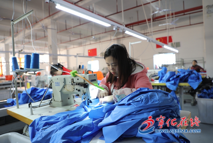 寧化:戶外運動服暢銷歐美