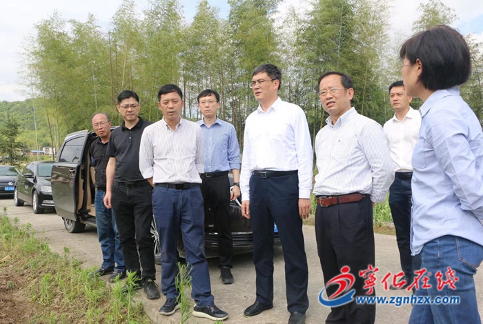 市領導到寧化縣調研指導冰雹災害生產自救工作