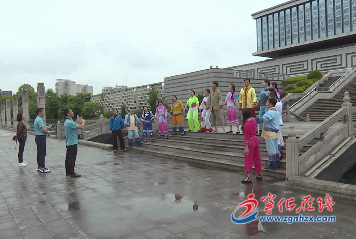 世界客屬第31屆懇親大會主題曲《天下客家》創作團隊來寧化拍攝