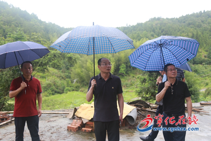 縣領導督導檢查防汛工作