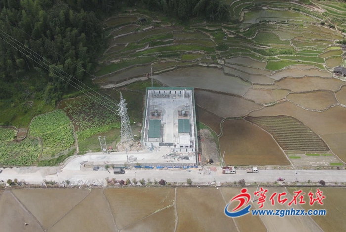 寧化：首個預制艙式變電站投入使用