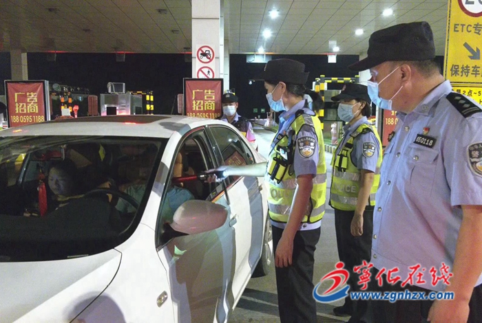 寧化開展夏夜治安巡查宣防集中統一行動