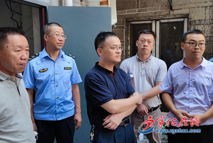 寧化縣領導開展燃氣安全檢查工作