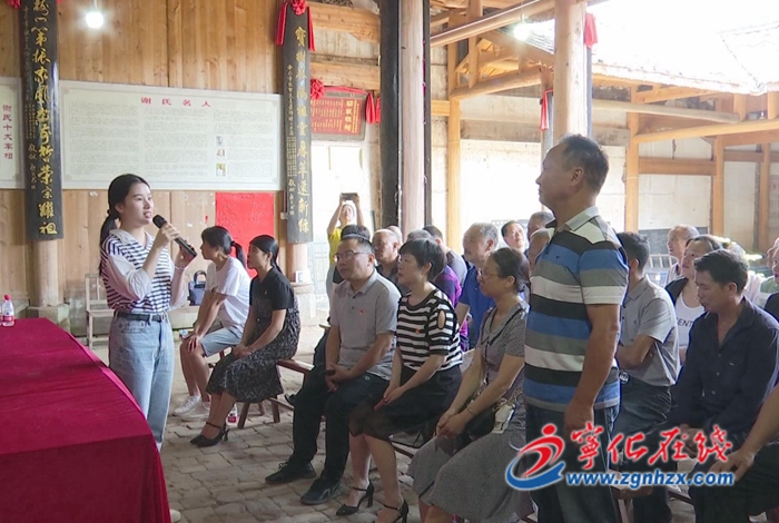 寧化翠江鎮：開展“喜迎二十大 建功新時代—‘百千萬’理論宣講進萬家”主題活動