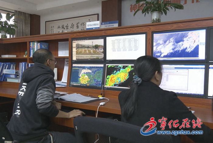 寧化:積極應對強對流天氣