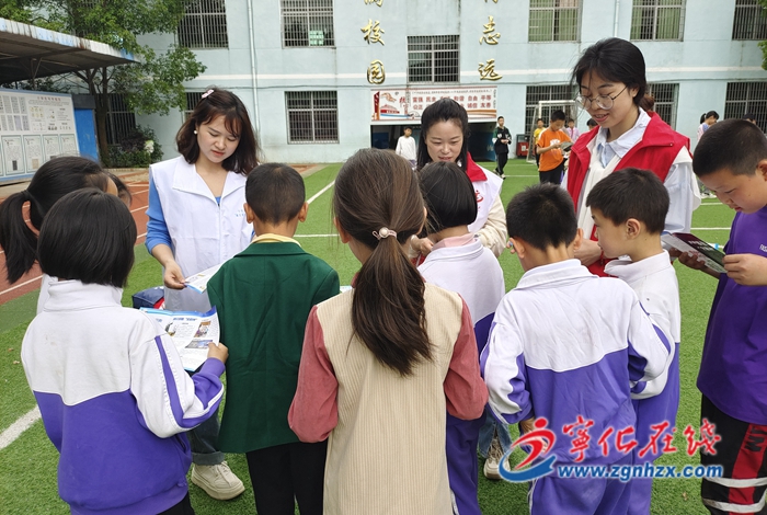 寧化縣河龍鄉:禁毒宣傳進校園