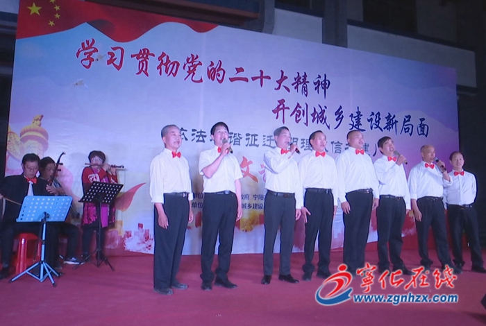 寧化翠江鎮(zhèn):文藝匯演釋政策 好戲連臺助征遷