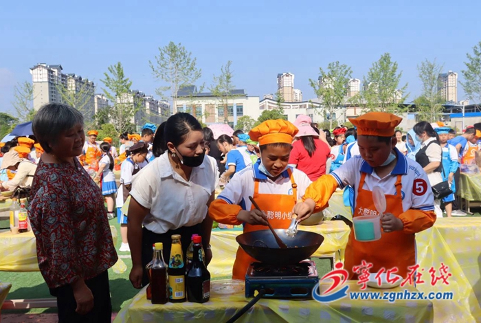 寧化:學生秀烹飪絕活