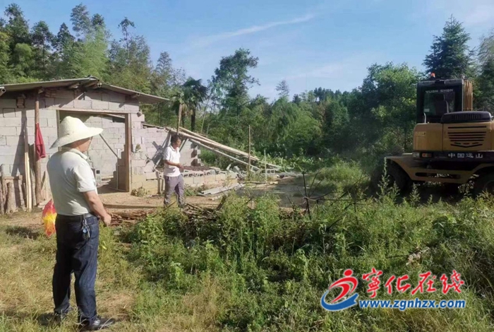 寧化河龍：依法拆除違規(guī)建筑