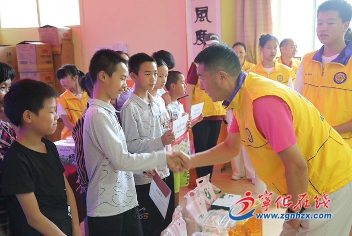 廣東獅子會服務隊來寧開展扶志助飛服務活動