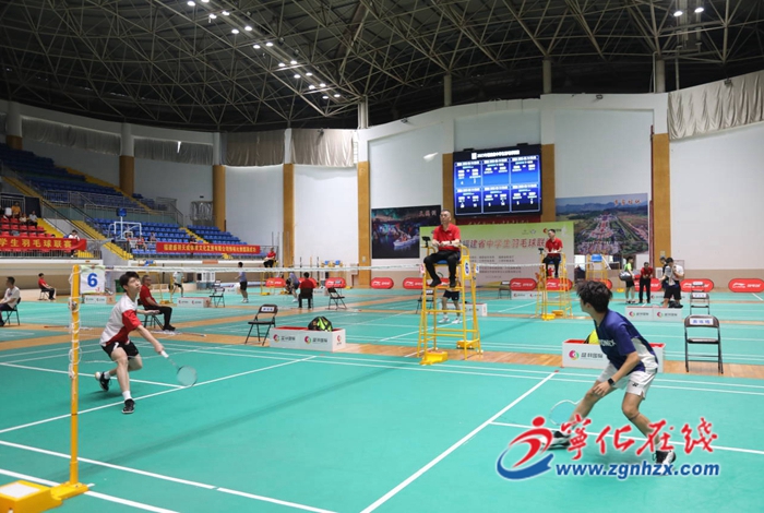2023年福建省中學(xué)生羽毛球聯(lián)賽在寧化開賽