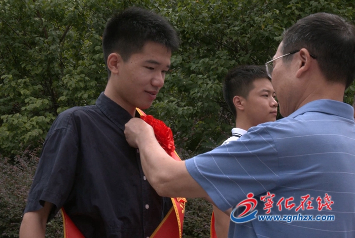 寧化一中舉行2023屆錄取軍校新生歡送會