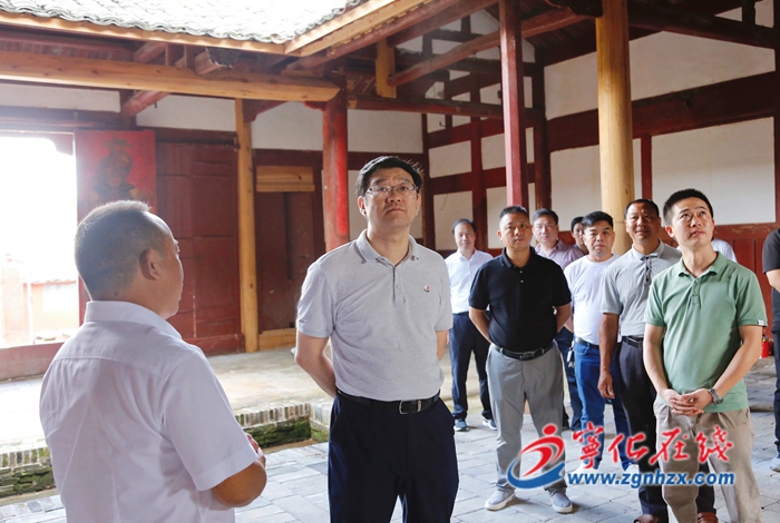 寧化縣領導到淮土鎮調研