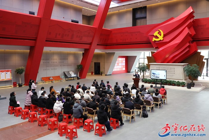 省直宣傳文化系統(tǒng)青年宣講實踐隊來寧開展習(xí)近平文化思想宣講