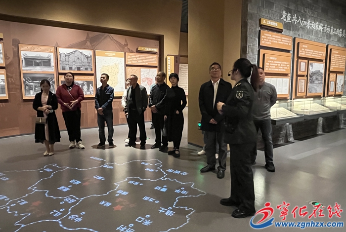 “詩頌長征 紅動三明”詩歌創(chuàng)作采風(fēng)團走進寧化