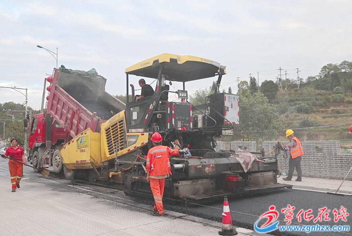 寧化淮土鎮:集鎮道路換新顏 鋪就民生“幸福路”