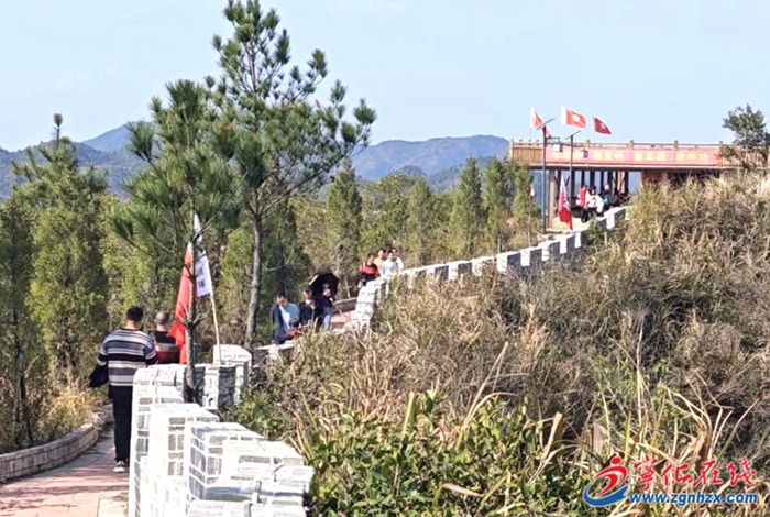 網絡中國節·春節|春節旅游旺 寧化淮土鎮現“人從眾”