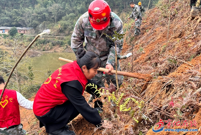植樹造林添新綠，共建生態(tài)好家園