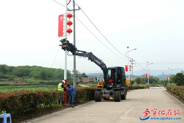 淮土鎮(zhèn)：路燈亮化暖民心