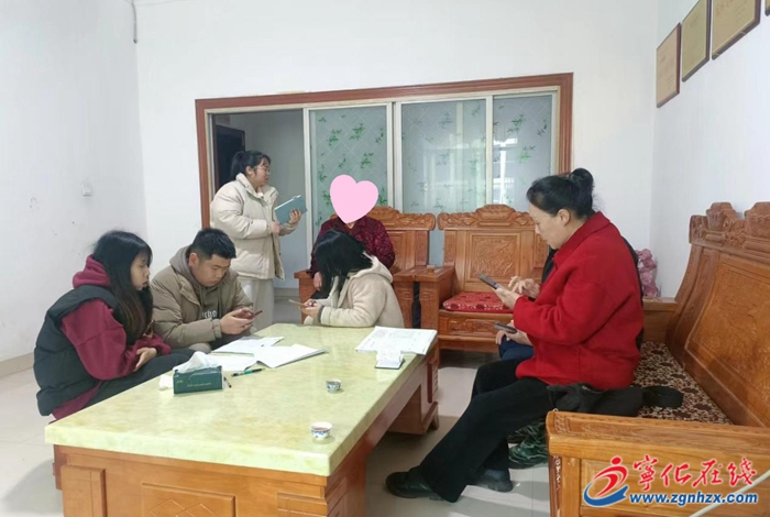 中沙鄉開展刑滿釋放安幫教工作