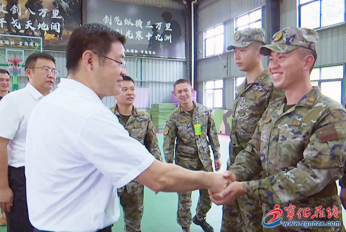 寧化縣領導開展“八一”走訪慰問活動